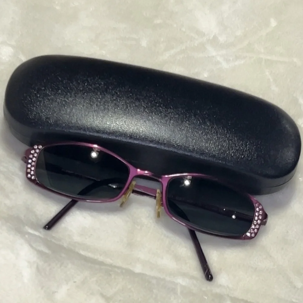 NEOSTYLE City Glasses Frame. Purple with Stone accents.